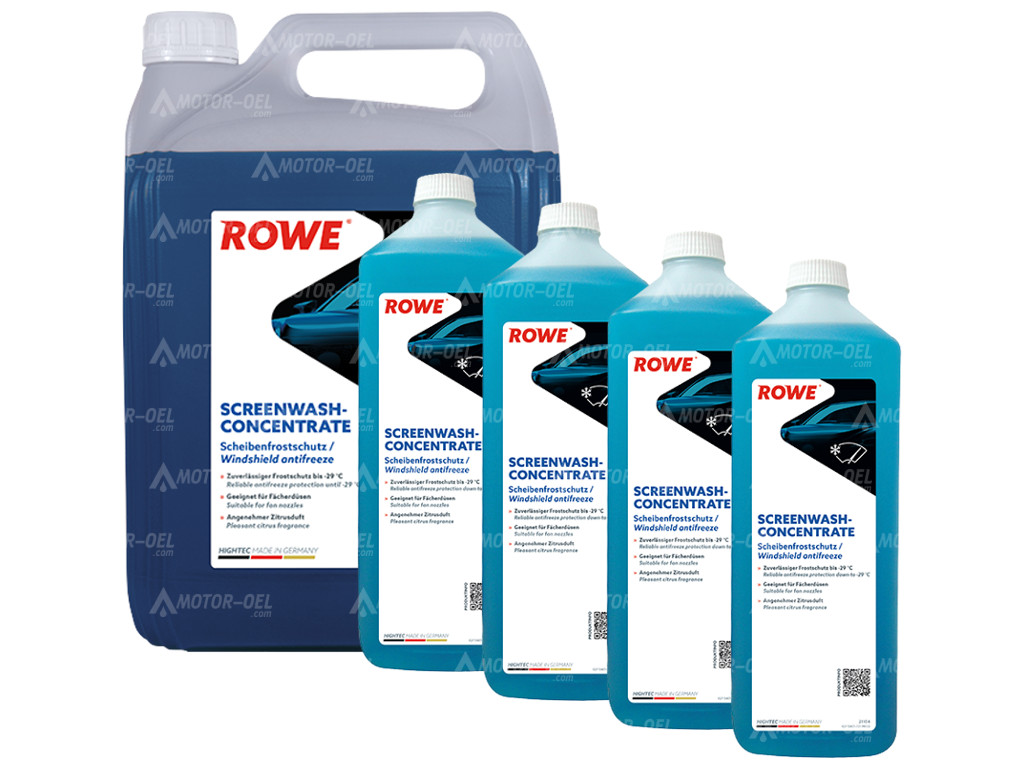 ROWE HIGHTEC SCREENWASH-CONCENTRATE, 9 Liter (5L+4L), 21104