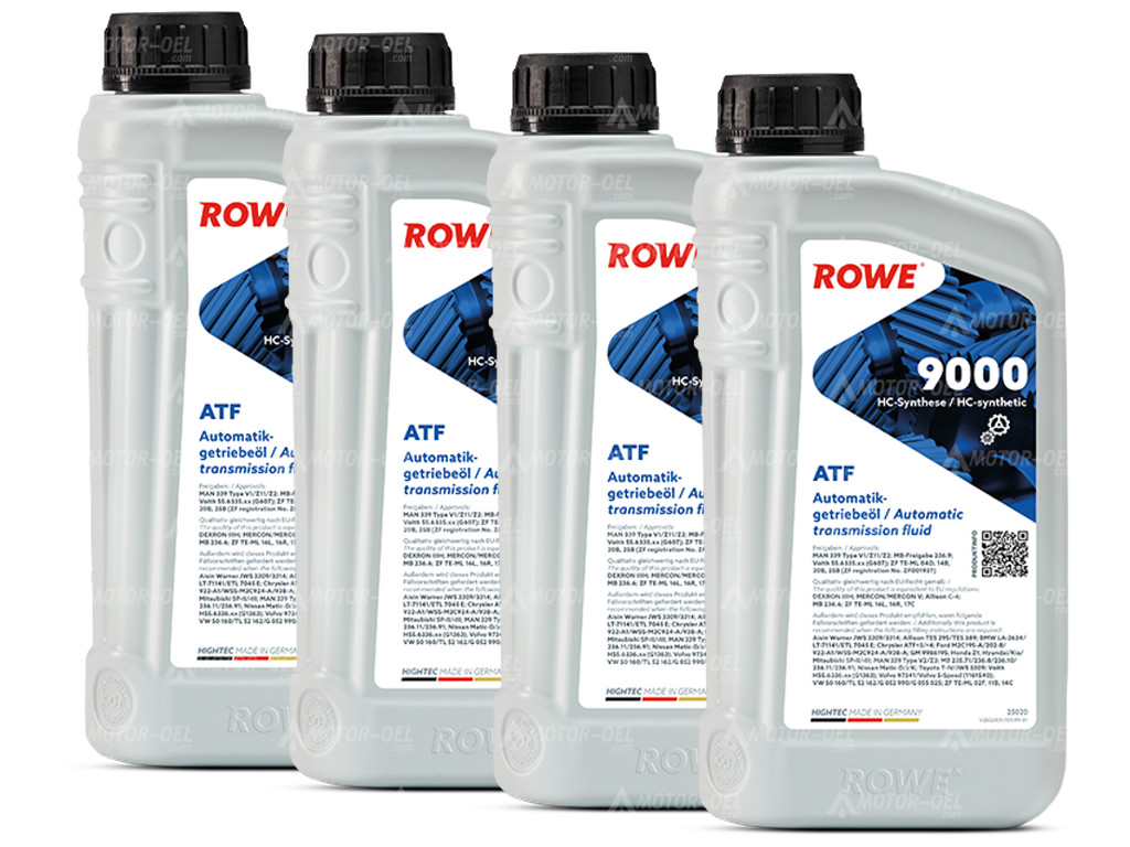 ROWE HIGHTEC ATF 9000, 4 Liter (4x1L), 25020 ROWE HIGHTEC ATF 9000, 4 Liter (4x1L), 25020