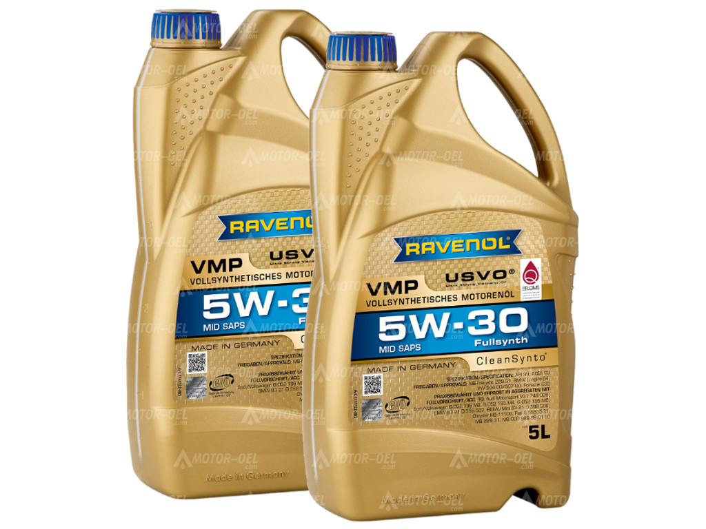 RAVENOL VMP SAE 5W-30, 10 Liter (2x5L), 1111122 RAVENOL VMP SAE 5W-30, 10 Liter (2x5L), 1111122