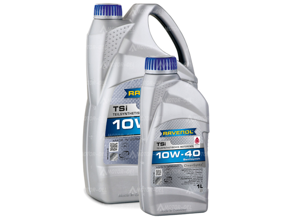 RAVENOL TSi SAE 10W-40 6 (5+1) Ltr.