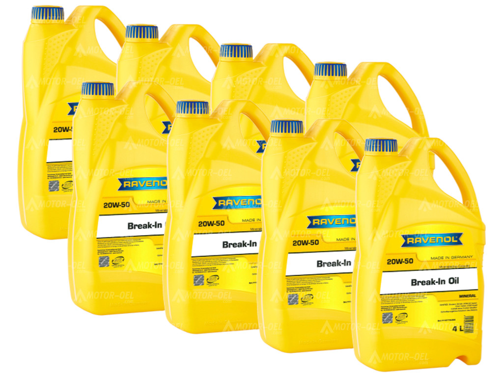 RAVENOL Break-In Oil SAE 20W-50  Einlauföl 32 (8x4) Ltr. 