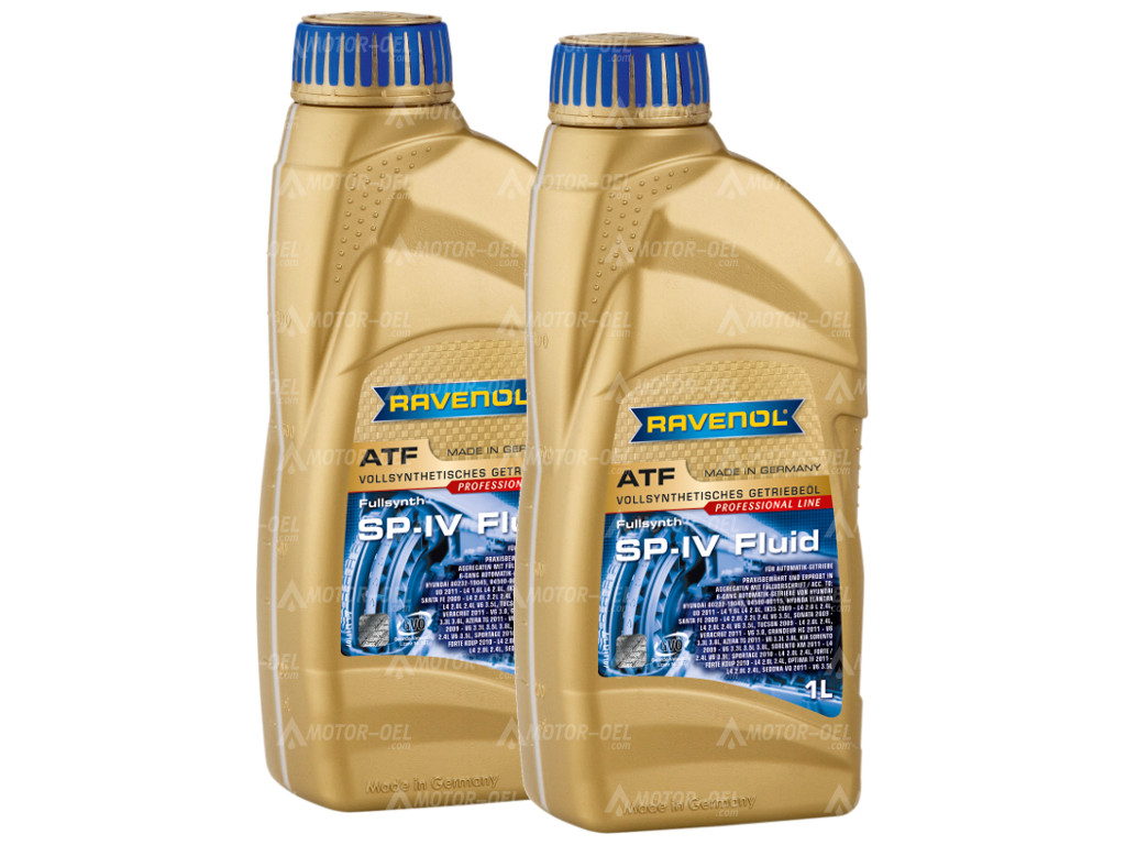 RAVENOL ATF SP-IV Fluid 2 Liter (2x1L), 1211107