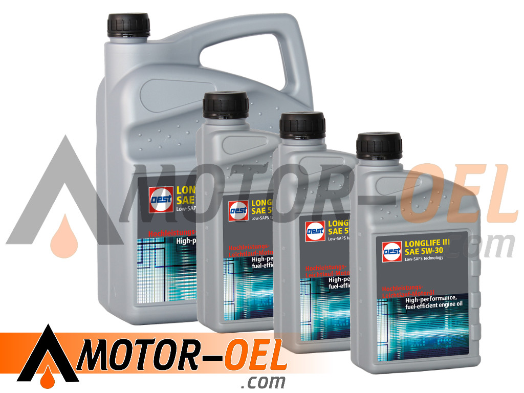OEST Longlife III SAE 5W-30, 8 Liter (5L+3L), 32339