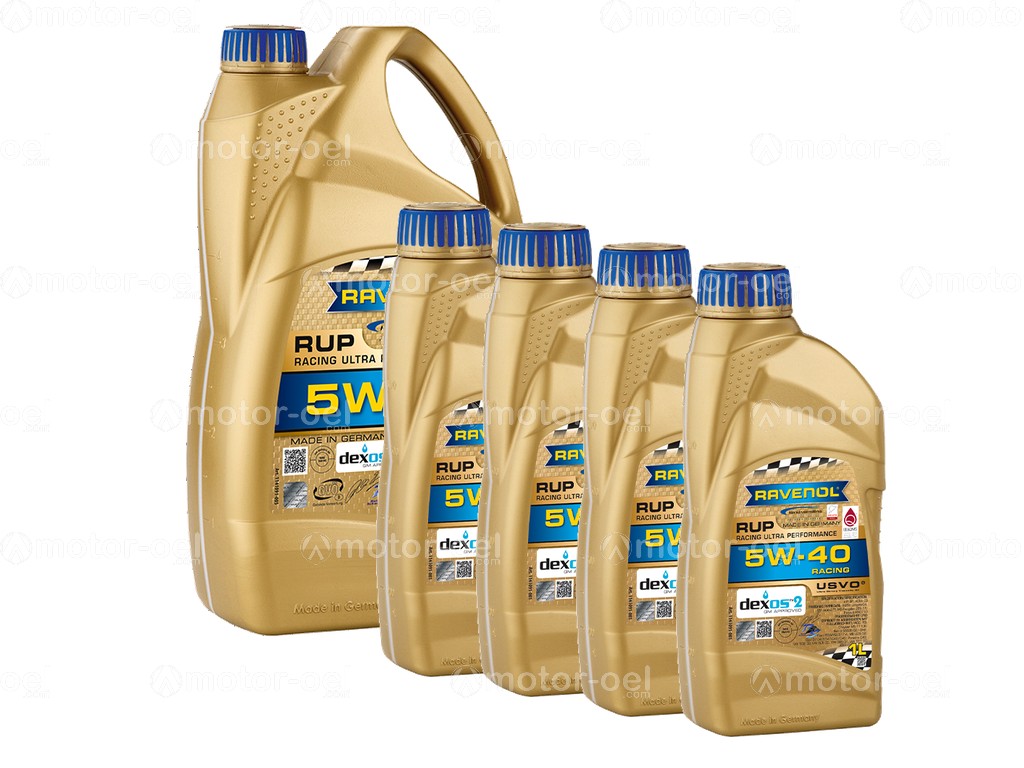 9 Liter (5+4) RAVENOL RUP Racing Ultra Performance SAE 5W-40 1141091