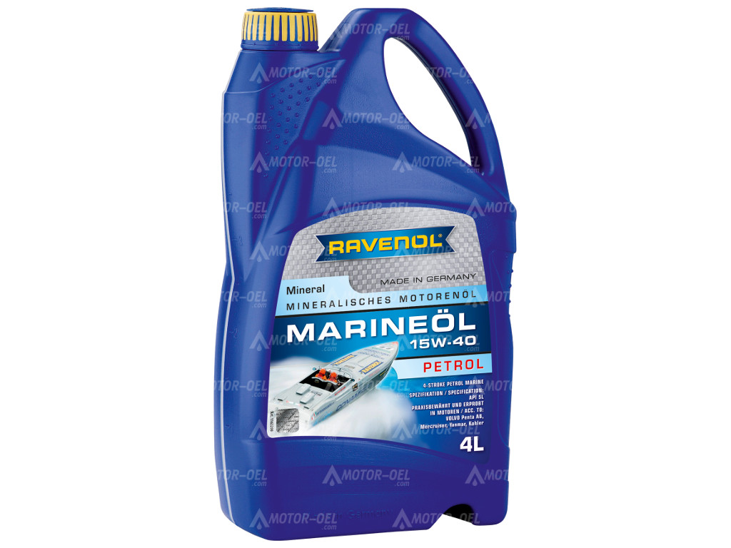 RAVENOL MARINEOIL PETROL SAE 15W-40 4 Ltr.