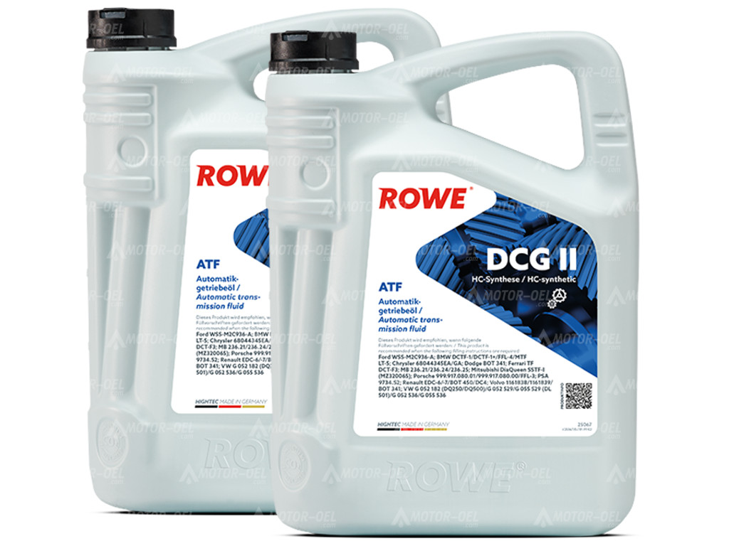 ROWE HIGHTEC ATF DCG II, 10 Liter (2x5L), 25067 ROWE HIGHTEC ATF DCG II, 10 Liter (2x5L), 25067