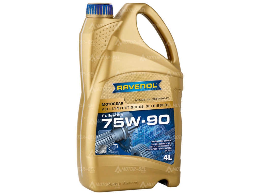 RAVENOL Motogear SAE 75W-90 GL-4 4 Ltr. RAVENOL Motogear SAE 75W-90 GL-4 4 Ltr.