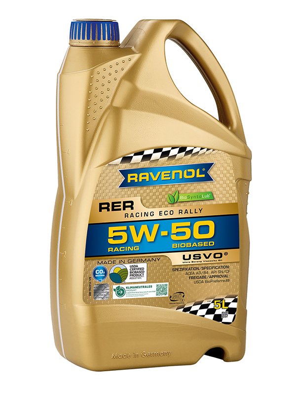 5 Liter RAVENOL Racing Eco Rallye RER SAE 5W-50, 1143102