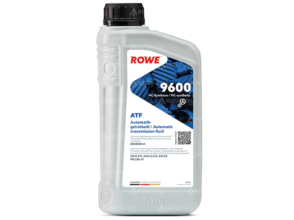 ROWE HIGHTEC ATF 9600, 1 Liter, 25036 ROWE HIGHTEC ATF 9600, 1 Liter, 25036