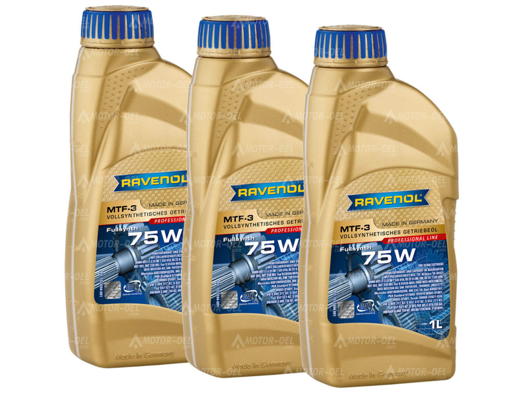 RAVENOL MTF-3 SAE 75W 3 Liter (3x1L) 1221104