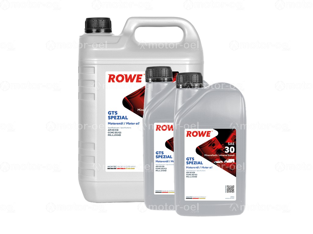 ROWE HIGHTEC GTS SPEZIAL SAE 30, 7 Liter (5L+2L), 20052