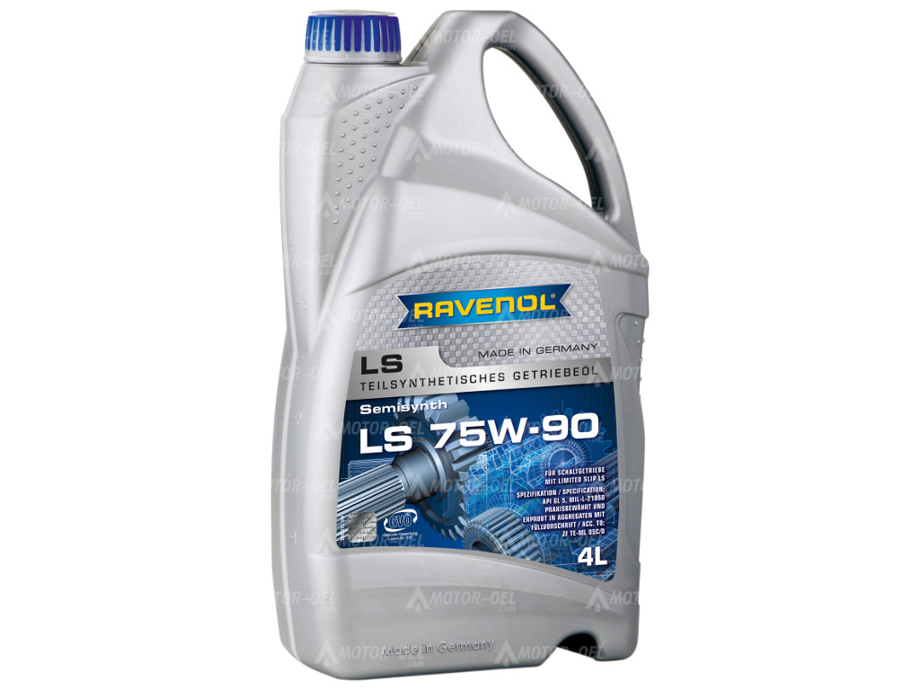 RAVENOL Getriebeoel LS SAE 75W-90, 4 Ltr.