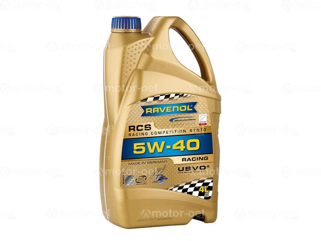 5 Liter (4L+1L) RAVENOL RCS Racing Competition Synto SAE 5W-40, 1141090