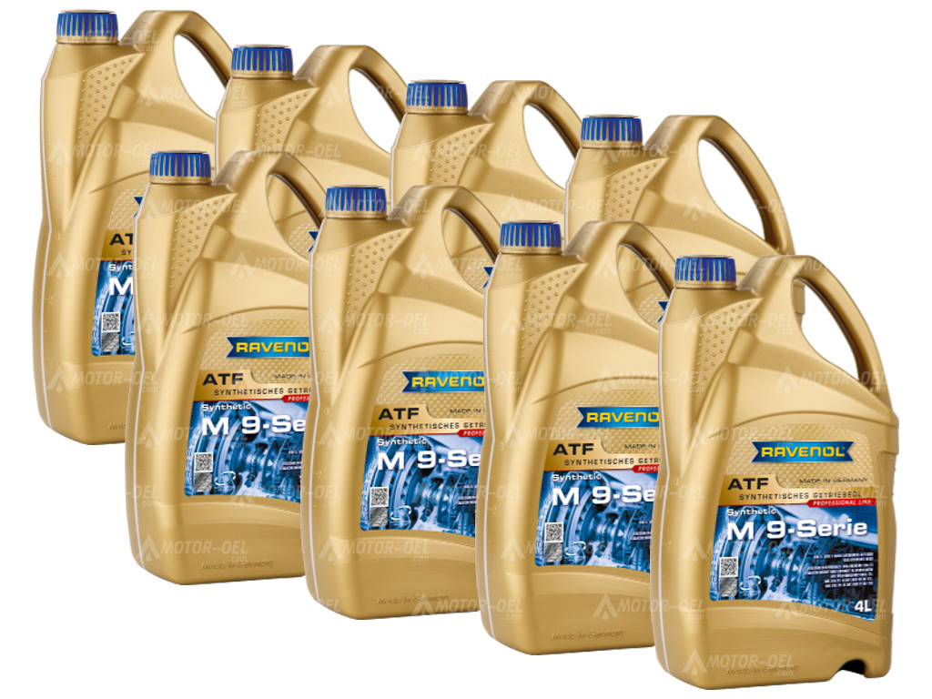 RAVENOL ATF M 9-Serie 32 (8x4) Ltr.  RAVENOL ATF M 9-Serie 32 (8x4) Ltr.