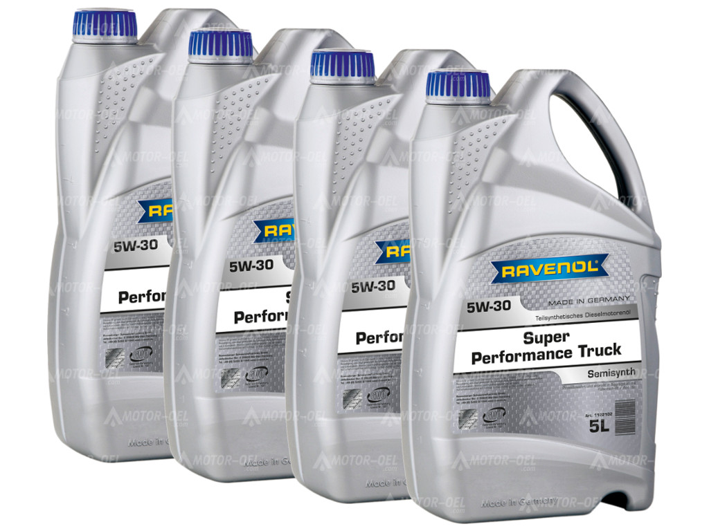 RAVENOL Super Performance Truck SAE 5W-30 20 (4x5) Ltr. RAVENOL Super Performance Truck SAE 5W-30 20 (4x5) Ltr.
