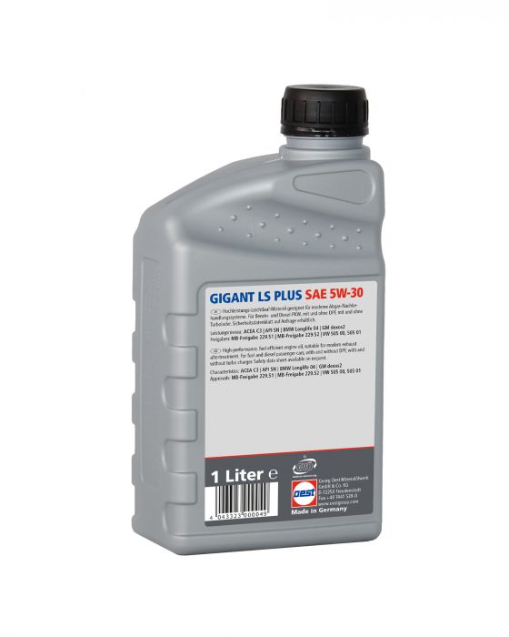 OEST Gigant LS Plus SAE 5W-30, 1 Liter, 32350 OEST Gigant LS Plus SAE 5W-30, 12 Liter (12x1L), 32350