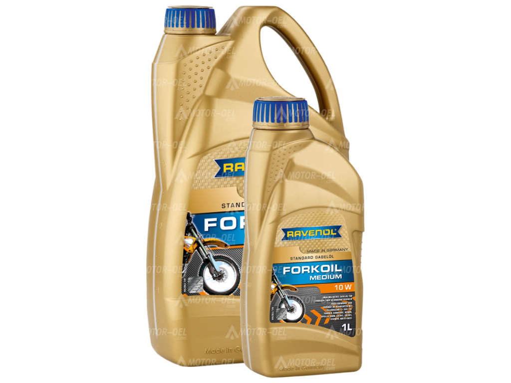 RAVENOL  FORKOIL Medium 10W 5 Ltr. (4+1) RAVENOL  FORKOIL Medium 10W 5 Ltr. (4+1)