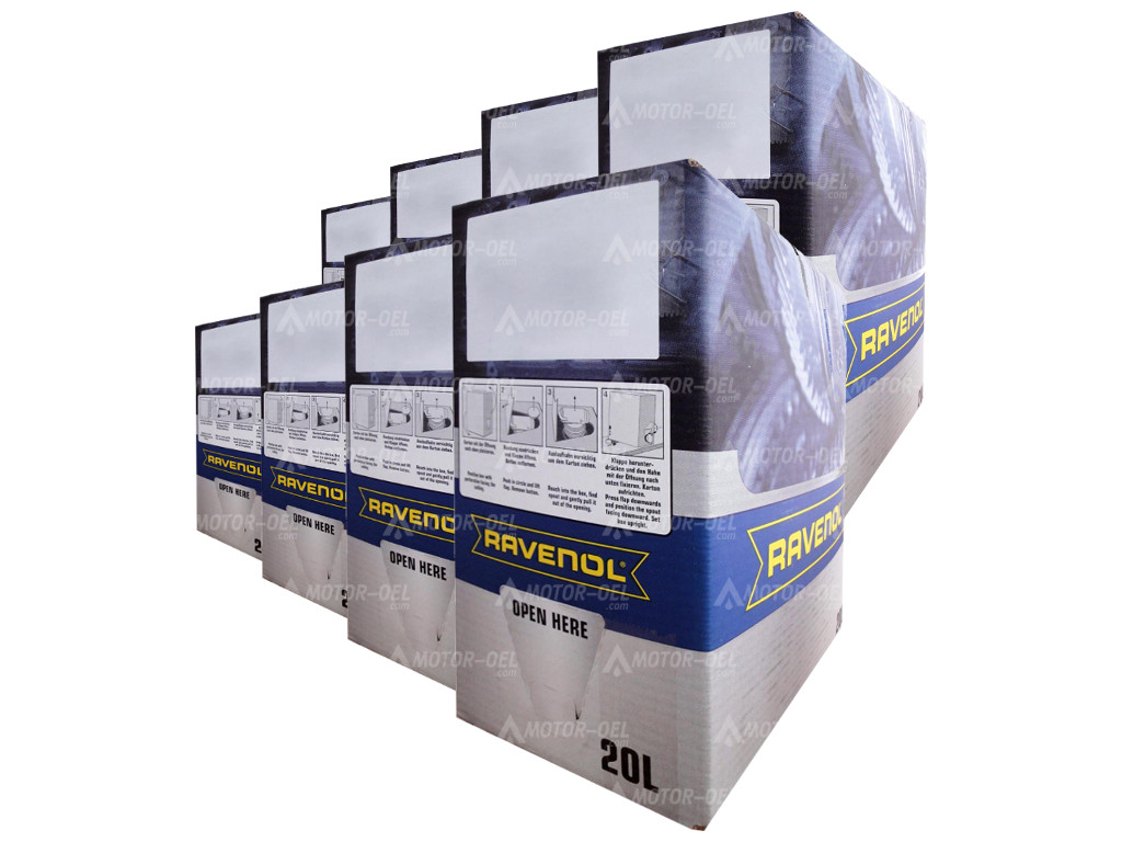 160 Liter (8x20L) RAVENOL DCT-HV Fluid Bag in Box 1212106