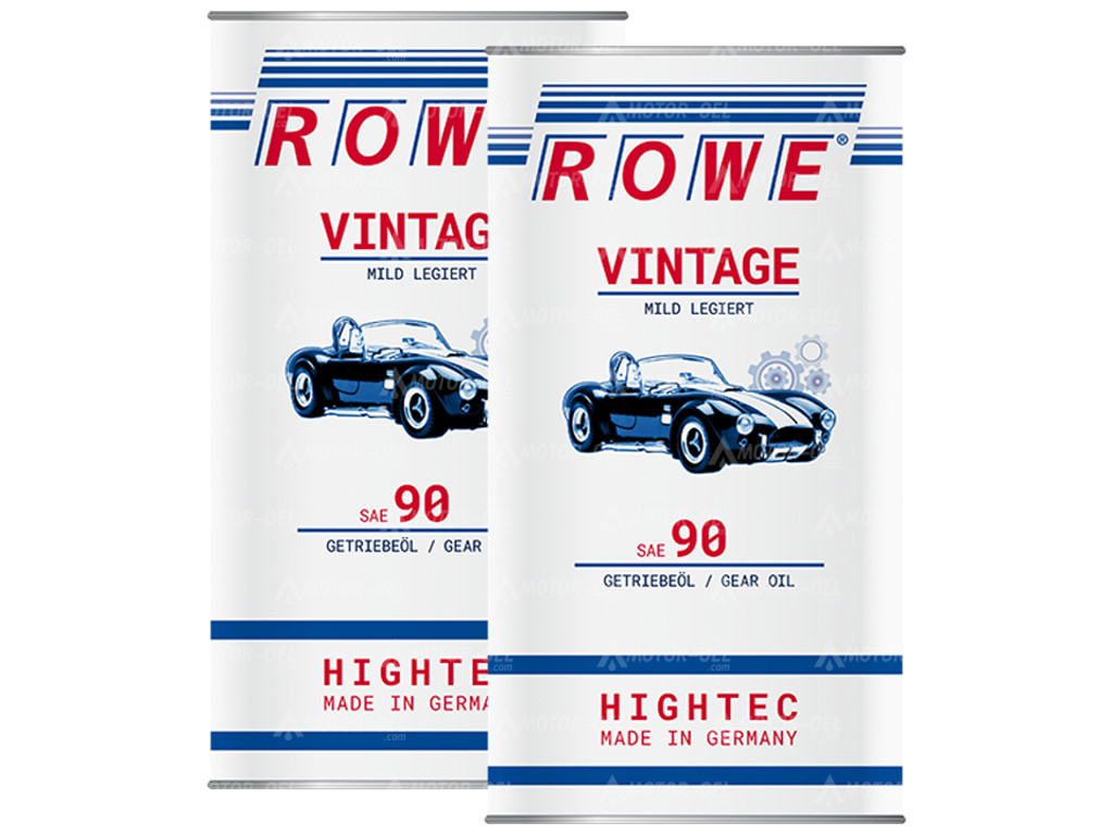 ROWE HIGHTEC VINTAGE SAE 90, 10 Liter (2x5L), 25056 ROWE HIGHTEC VINTAGE SAE 90, 10 Liter (2x5L), 25056