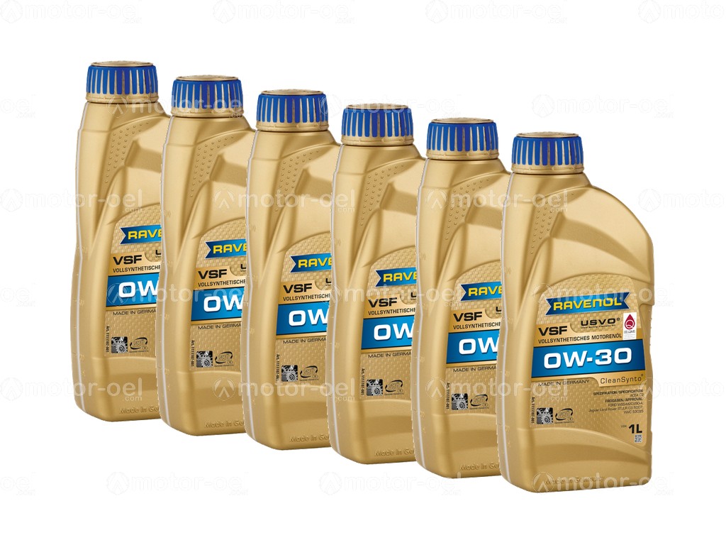 RAVENOL VSF SAE 0W-30, 6 Liter (6x1L), 1111107