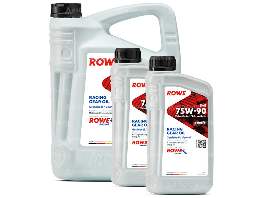 ROWE HIGHTEC RACING GEAR OIL SAE 75W-90, 7 Liter (5L+2L), 25054