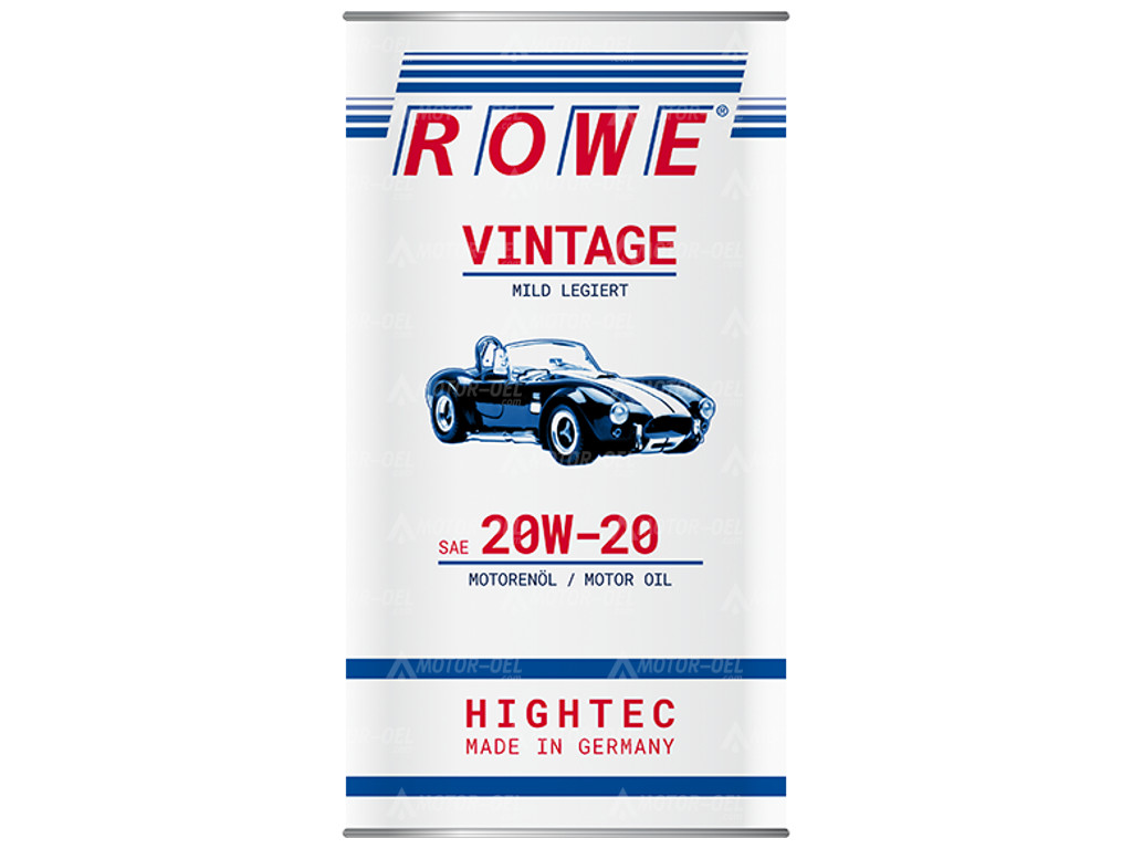 ROWE HIGHTEC VINTAGE SAE 20W-20 MILD LEGIERT, 5 Liter, 20223