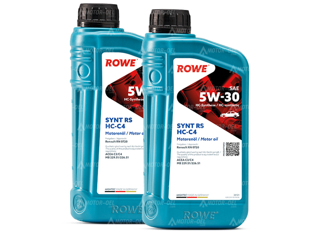 2 Liter (2x1L) ROWE HIGHTEC SYNT RS SAE 5W-30 HC-C4 20121