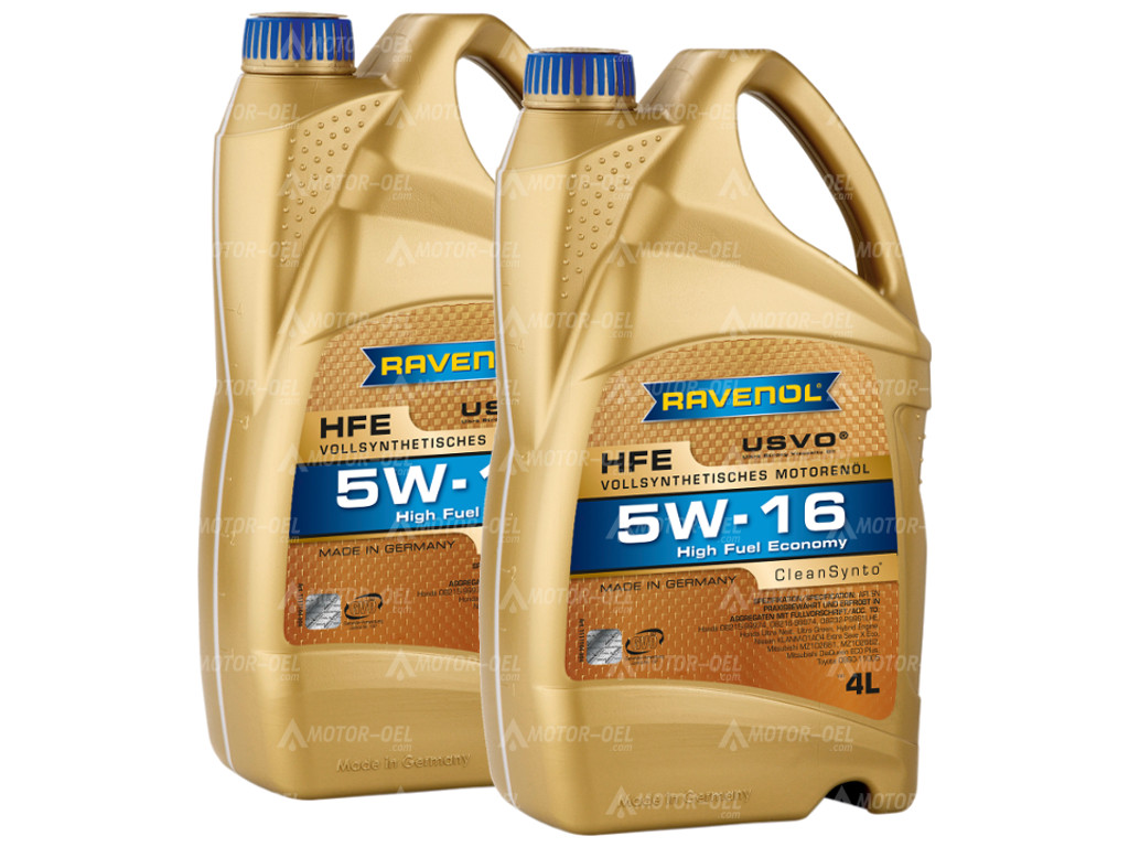 RAVENOL High Fuel Economy HFE SAE 5W-16, 8 Liter (2x4L), 1111104