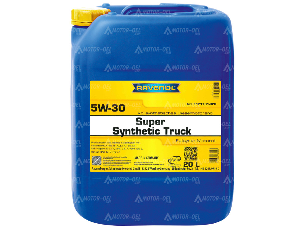 RAVENOL Super Synthetic Truck SAE 5W-30 20 Ltr. RAVENOL Super Synthetic Truck SAE 5W-30 20 Ltr.