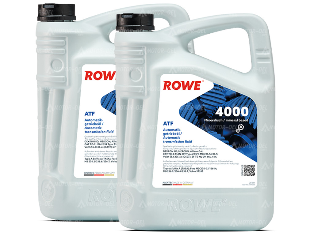 ROWE HIGHTEC ATF 4000, 10 Liter (2x5L), 25011 ROWE HIGHTEC ATF 4000, 10 Liter (2x5L), 25011