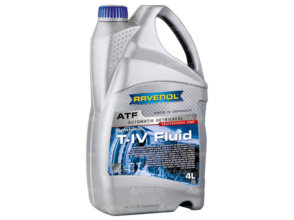 RAVENOL ATF T-IV Fluid 4 Liter, 1212102 RAVENOL ATF T-IV Fluid 4 Liter, 1212102