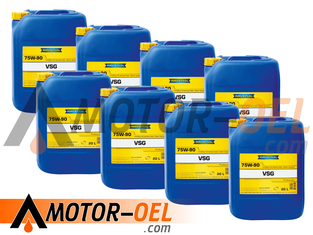 RAVENOL VSG SAE 75W-90, 160 Liter (8x20L) RAVENOL VSG SAE 75W-90, 160 Liter (8x20L)