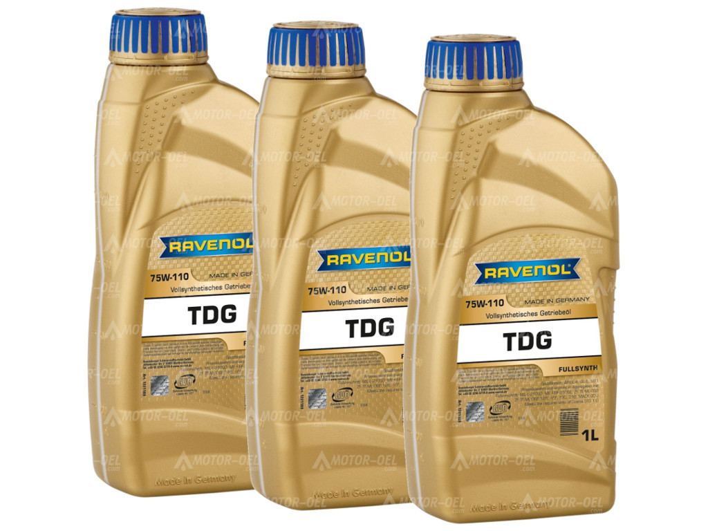 RAVENOL TDG 75W-110 Getriebeöl, 3 Liter (3x1L), 1221109