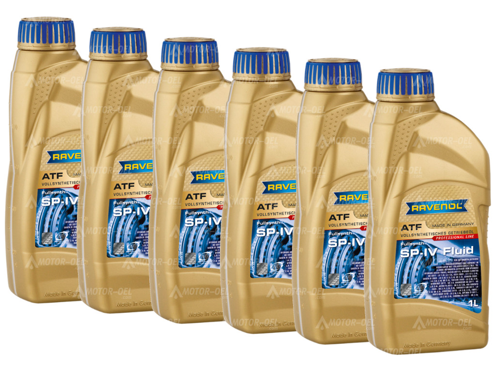 RAVENOL ATF SP-IV Fluid 6 Liter (6x1L), 1211107 RAVENOL ATF SP-IV Fluid 6 Liter (6x1L), 1211107