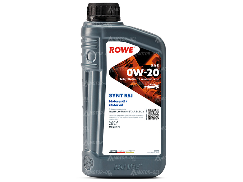 ROWE HIGHTEC SYNT RSJ SAE 0W-20, 1 Liter, 20348