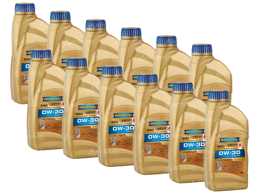 RAVENOL SSO SAE 0W-30 12 Liter (12x1L) 1111100