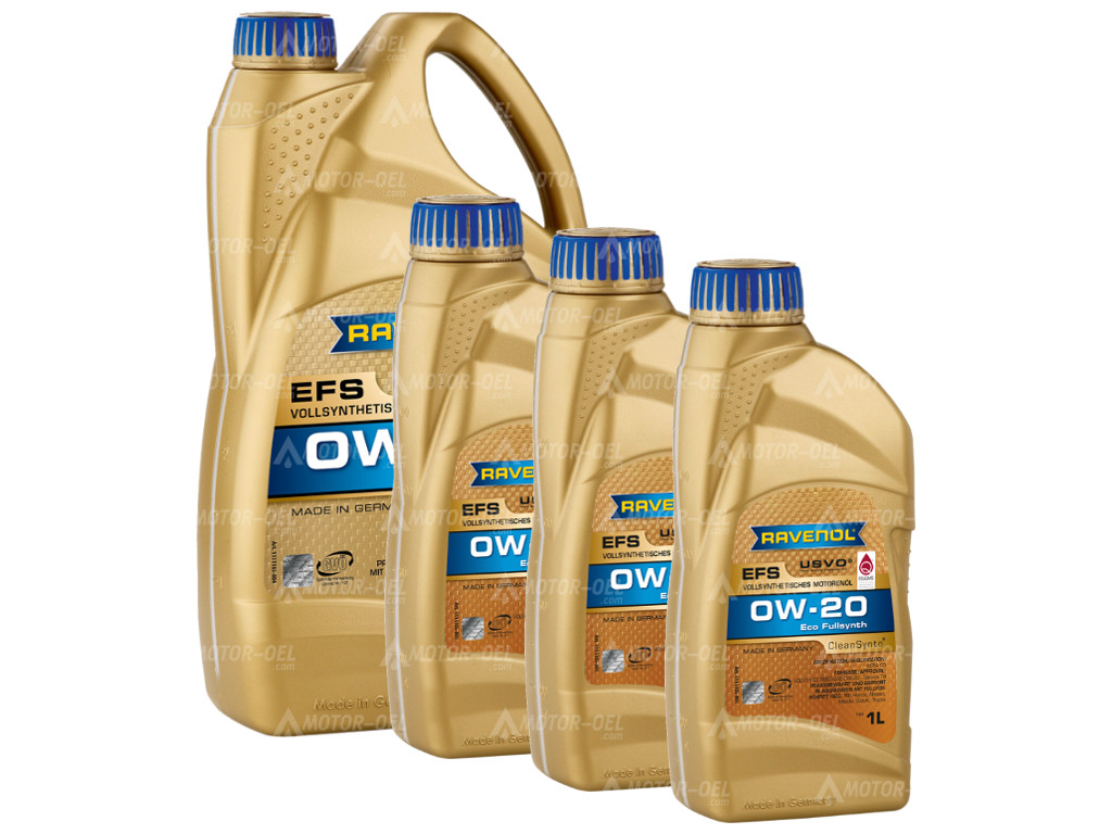 RAVENOL EFS EcoFullSynth. SAE 0W-20 7 Liter (4L+3L), 1111105 RAVENOL EFS EcoFullSynth. SAE 0W-20 7 Liter (4L+3L), 1111105