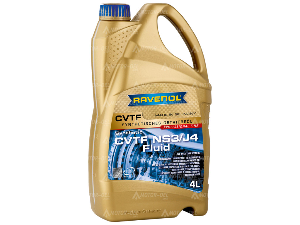 RAVENOL CVTF NS3/J4 Fluid 4 Ltr. RAVENOL CVTF NS3/J4 Fluid 4 Ltr.