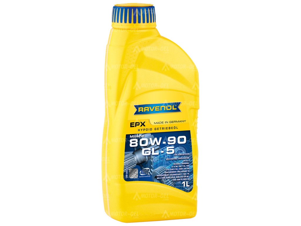 RAVENOL Getriebeoel EPX SAE 80W-90 GL 5 1 Ltr.