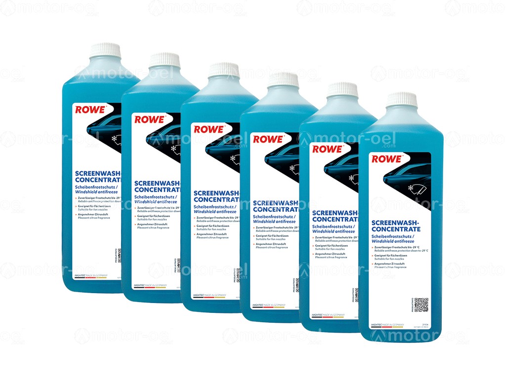 ROWE HIGHTEC SCREENWASH-CONCENTRATE, 6 Liter (6x1L), 21104