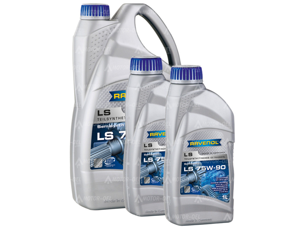 RAVENOL Getriebeoel LS SAE 75W-90, 6 (4+2) Ltr.