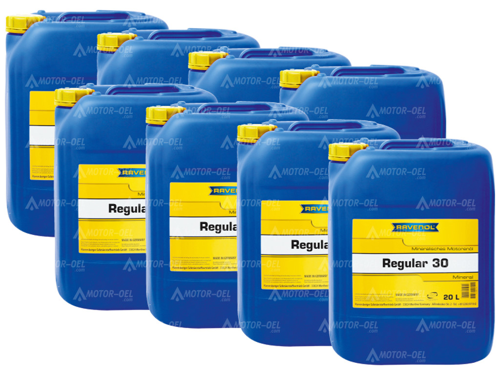 RAVENOL Regular 30 160 (8x20) Ltr.,  RAVENOL Regular 30 160 (8x20) Ltr.,