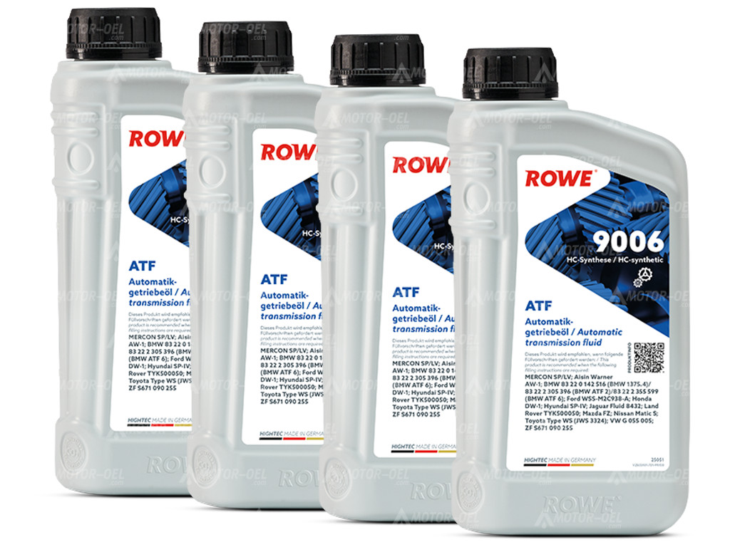 ROWE HIGHTEC ATF 9006, 4 Liter (4x1L), 25051 ROWE HIGHTEC ATF 9006, 4 Liter (4x1L), 25051