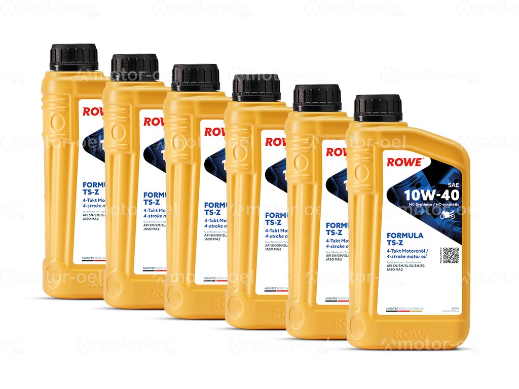 6 Liter (6x1L) ROWE HIGHTEC FORMULA SAE 10W-40 TS-Z, 20049