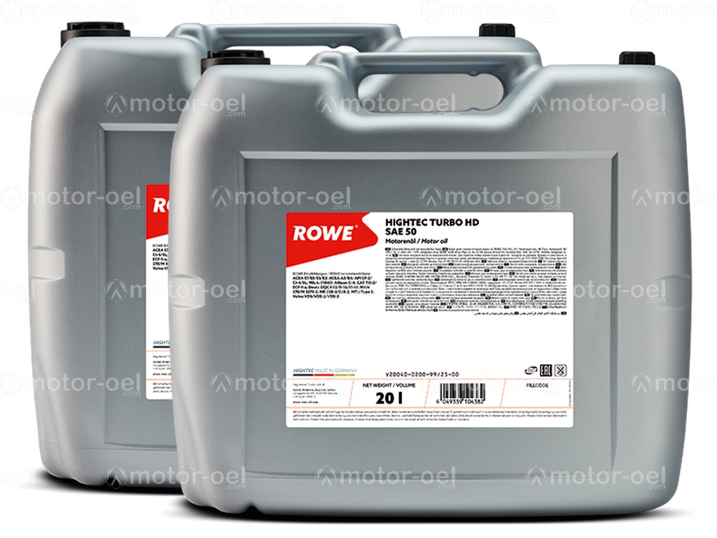 HIGHTEC TURBO HD SAE 50 40 Ltr.