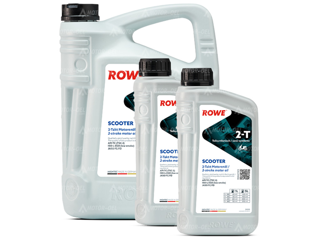 ROWE HIGHTEC 2-T SCOOTER, 7 Liter (5L+2L), 20030 ROWE HIGHTEC 2-T SCOOTER, 7 Liter (5L+2L), 20030