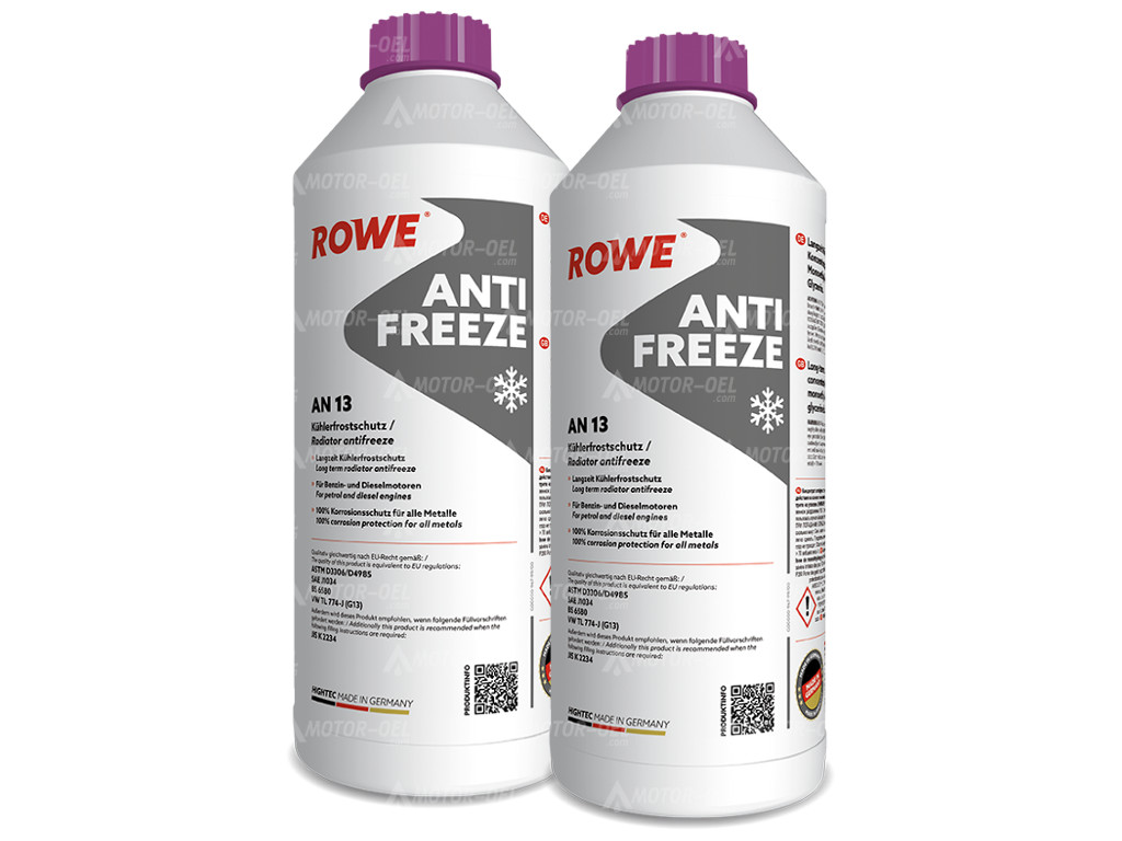 ROWE HIGHTEC ANTIFREEZE AN 13, 3 Liter (2x1,5L), 21062