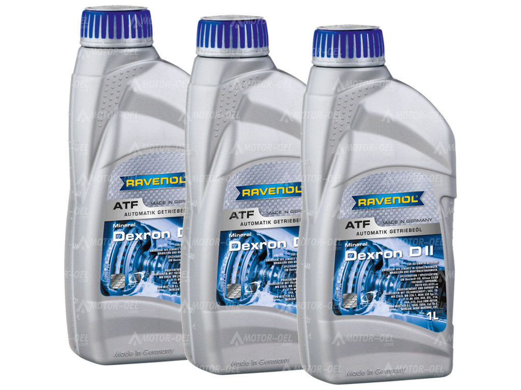 RAVENOL ATF Dexron D II 3 Ltr. (3x1) RAVENOL ATF Dexron D II 3 Ltr. (3x1)