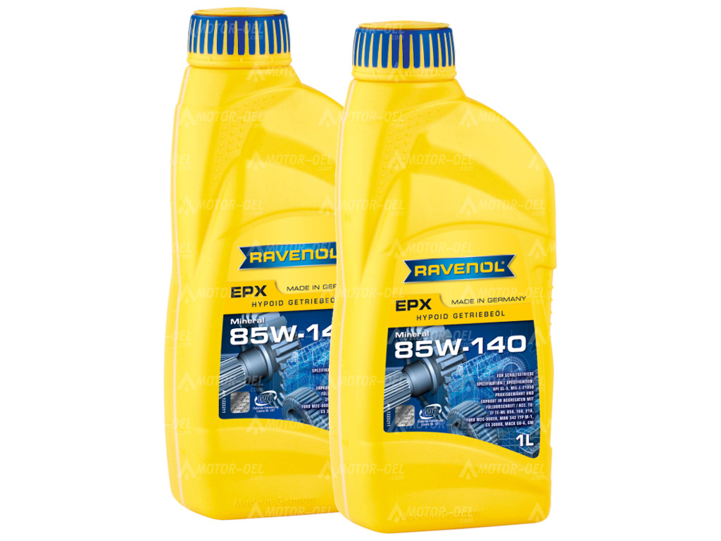 RAVENOL Getriebeoel EPX SAE 85W-140 GL 5 2 (2x1) Ltr.