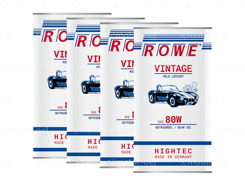 ROWE HIGHTEC VINTAGE SAE 80W, 20 Liter (4x5L), 25058